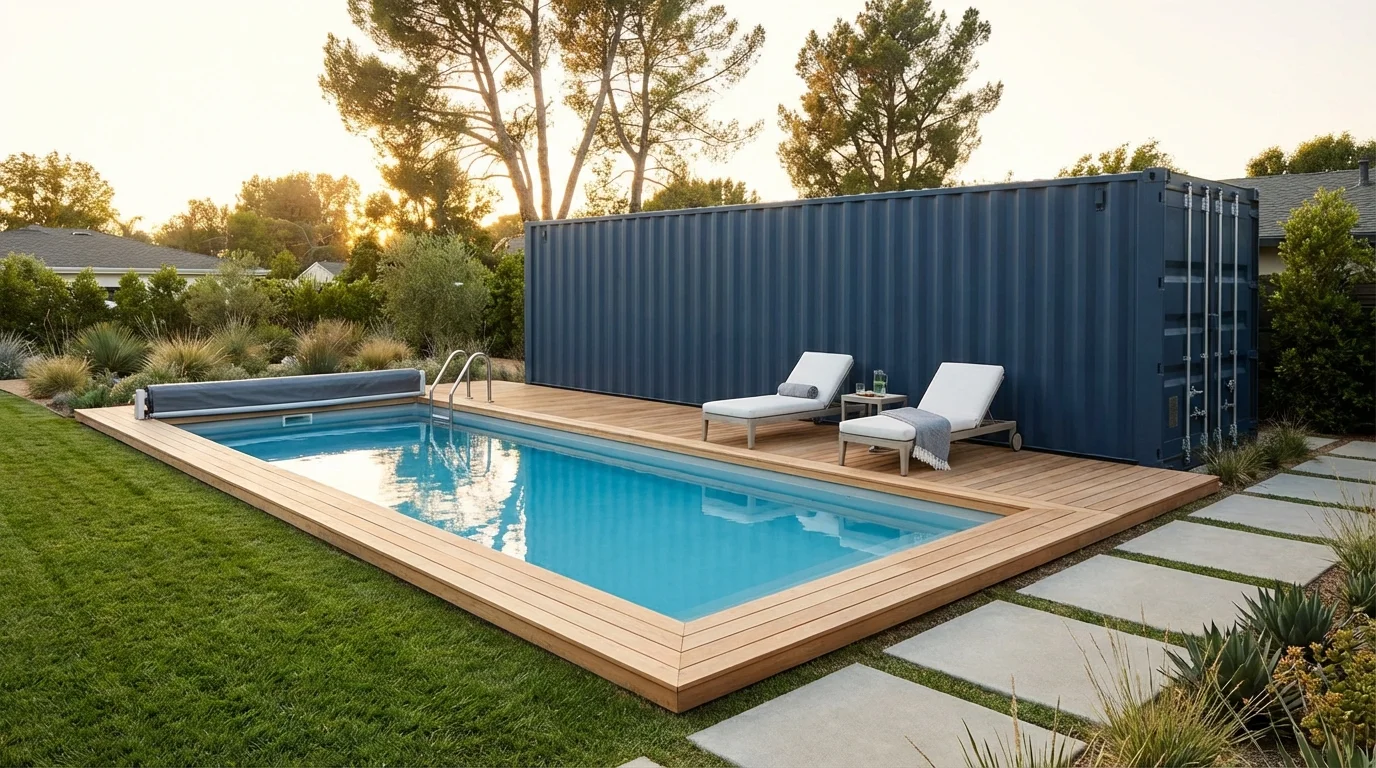 Piscine Container 40 Pieds : Le Grand Format